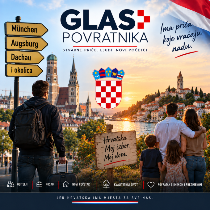 POZIV POTENCIJALNIM POVRATNICIMA IZ AUGSBURGA, MÜNCHENA, DACHAUA I OKOLICE